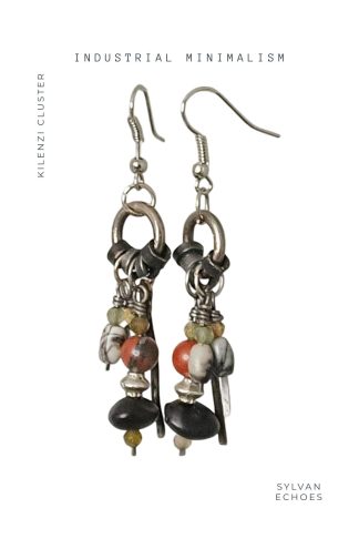 Kilenzi: Sylvan Echoes Cluster Earrings