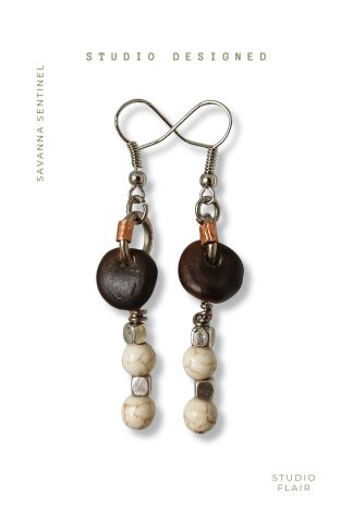 Savanna Sentinel: Studio Flair Earrings
