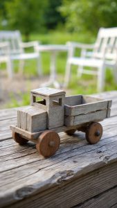 Wooden toy truck Wooden toy truck